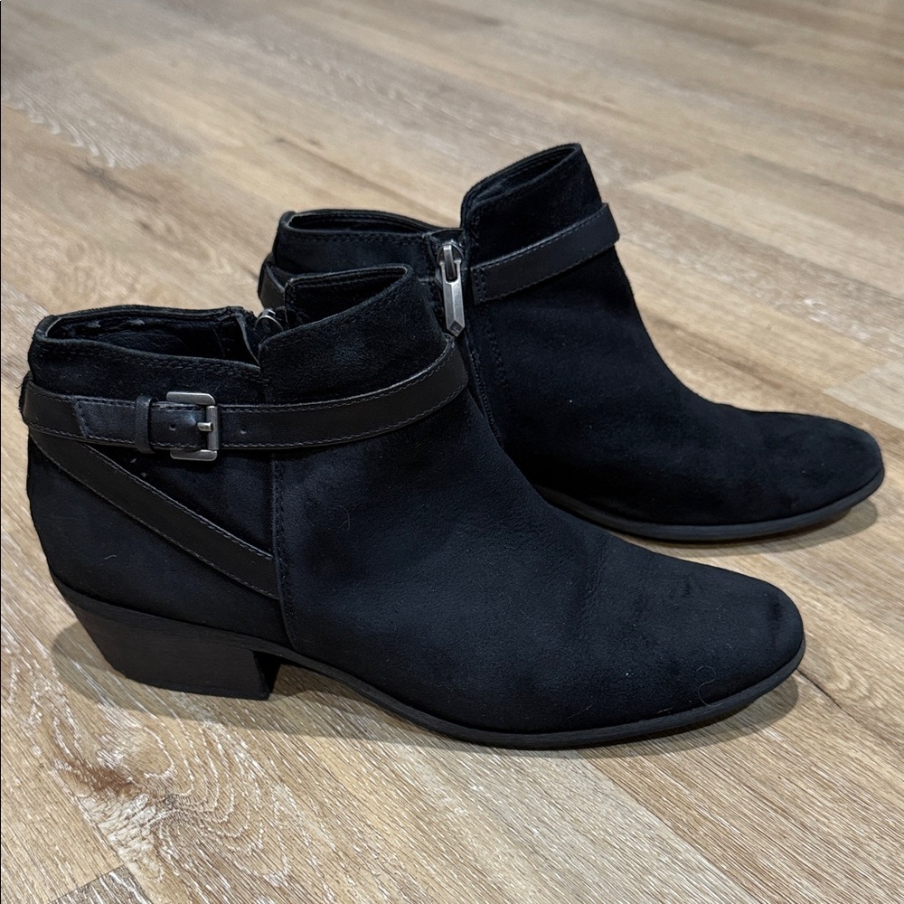 Sam Edelman Size 10 Pirro Black Ankle Boots